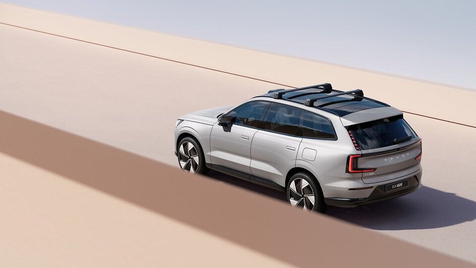 볼보 EX90, XC90, 전기 SUV, 플래그십 모델, 볼보 신차