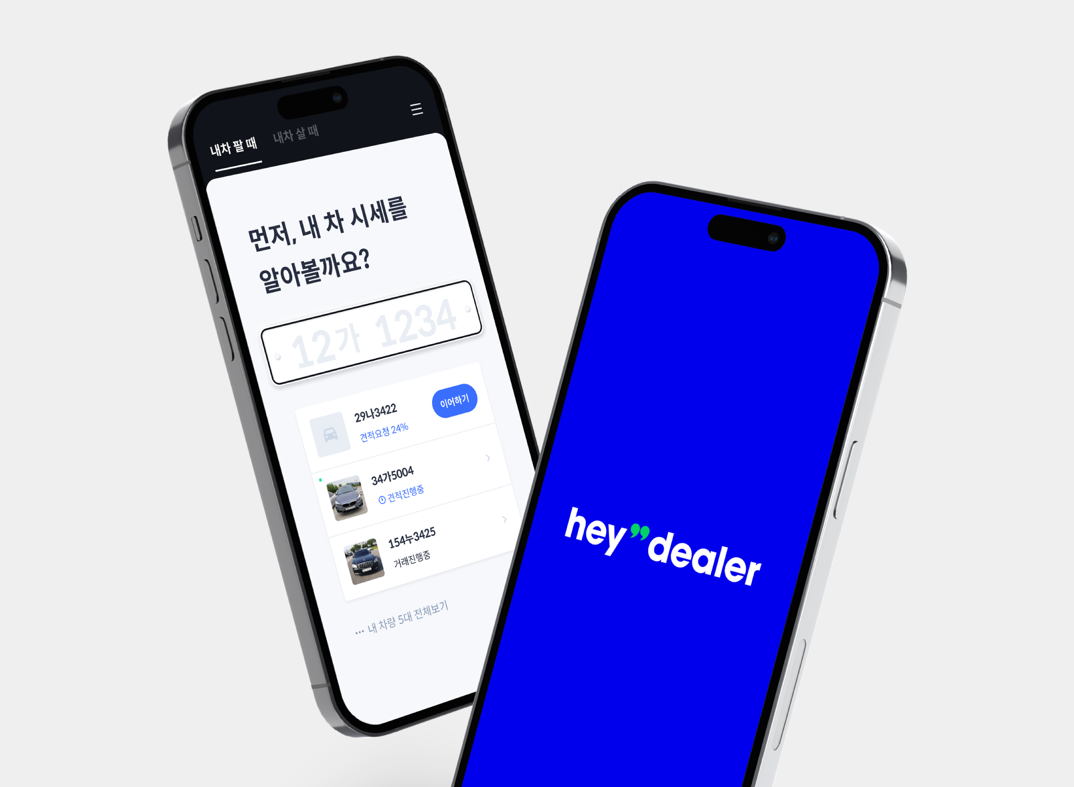 중고차 판매, 중고차 매매, 차량등록증, 내차팔기, 헤이딜러