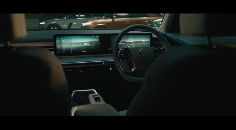 KGM 토레스 쿠페, 쿠페형 SUV J120의 실내 디자인