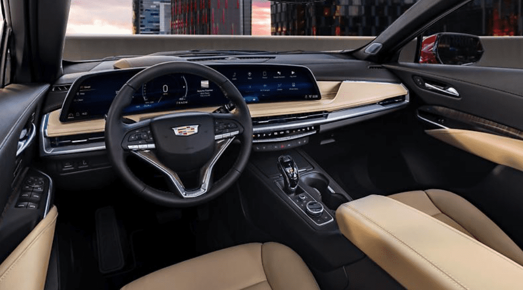 프리미엄 SUV, 캐딜락 SUV, 캐딜락 XT4 페이스리프트 실내