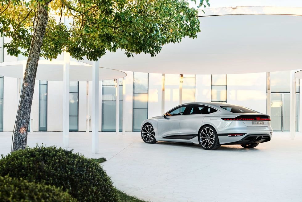 아우디 A6, A6 e-tron, 아우디 전기차, 아우디 이트론 후면