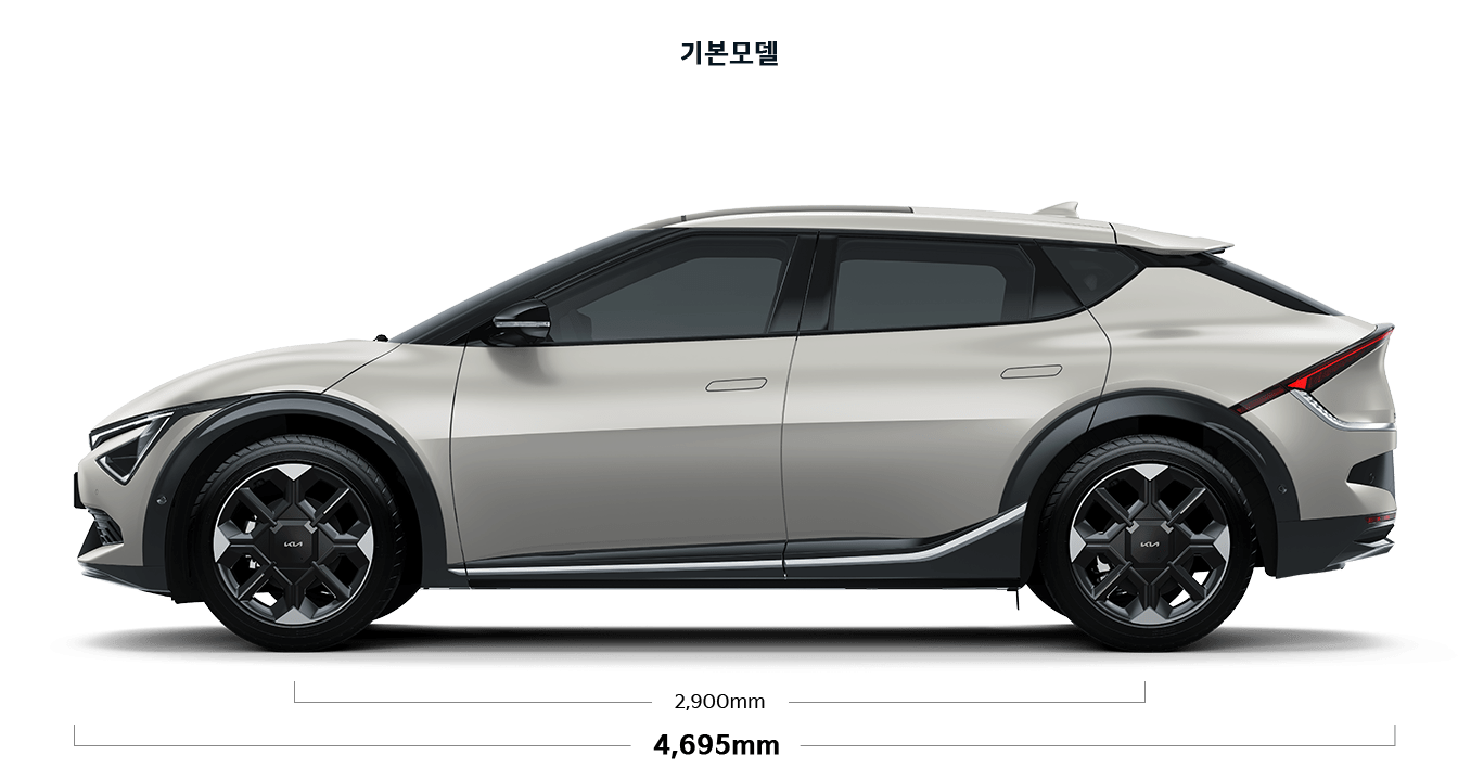 아이오닉5 EV6 비교, EV6 제원 측면