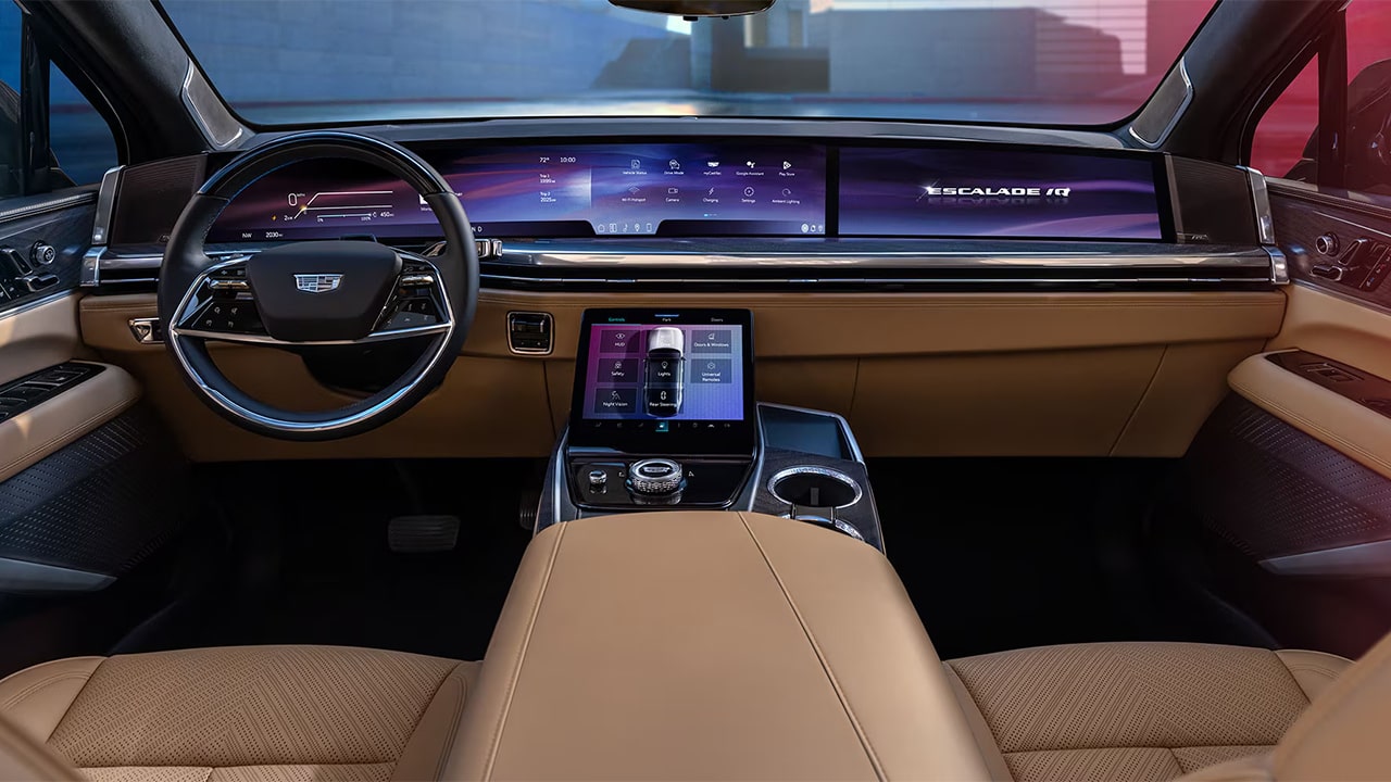 캐딜락 에스컬레이드 IQ, 럭셔리 전기 SUV, 슈퍼 크루즈, 배터리, 한국 출시