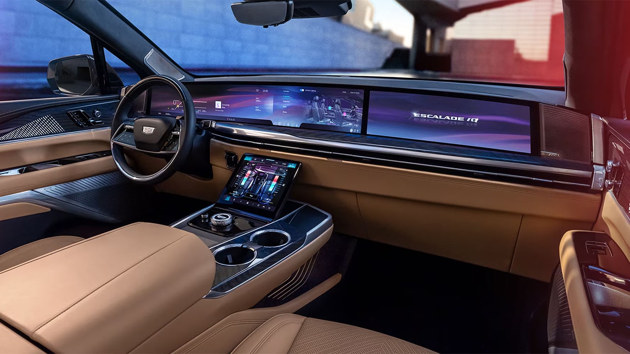캐딜락 에스컬레이드 IQ, 럭셔리 전기 SUV, 슈퍼 크루즈, 배터리, 한국 출시