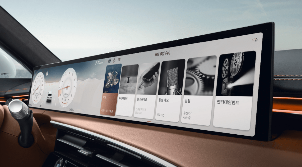 GV80 페이스리프트, GV70 페이스리프트, GV80 옵션, GV80 내부, GV70 내부