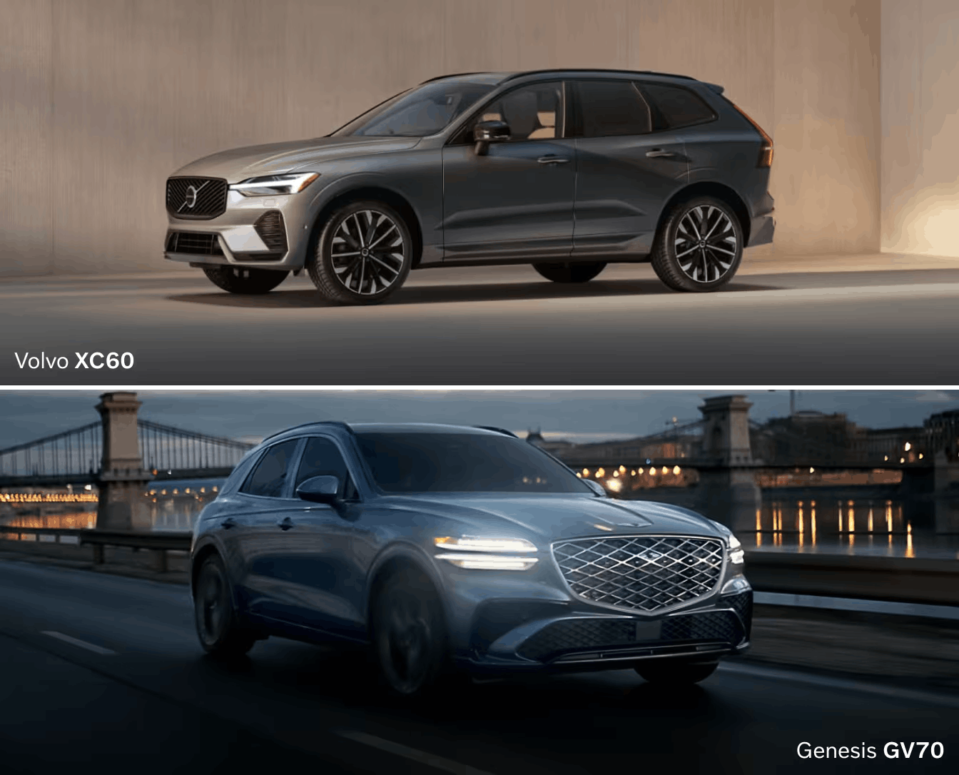 XC60 GV70, 볼보 XC60, 럭셔리 SUV, 제네시스 GV70, 2026 GV70