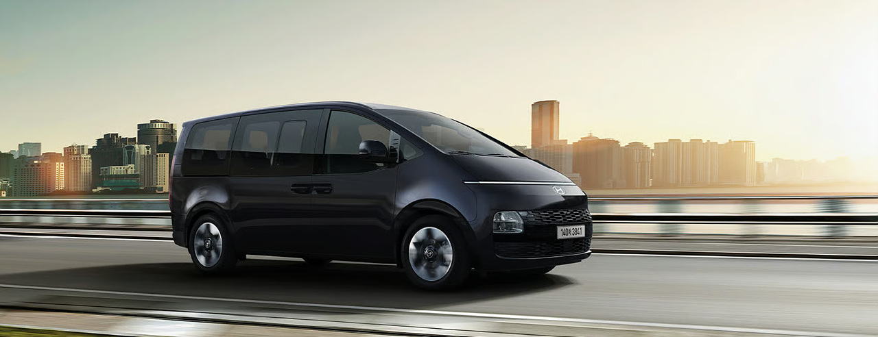 현대 팰리세이드 하이브리드, 스타리아 라운지 하이브리드, 9인승 SUV, 스타리아 실내, 팰리세이드 실내