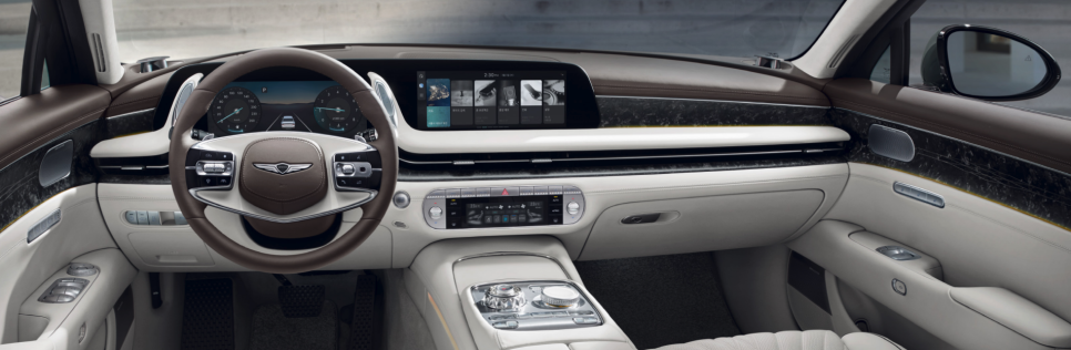 신형 제네시스 G90, 기아 K9 풀체인지, 제네시스 G90 실내, K9 실내, G90 롱바디