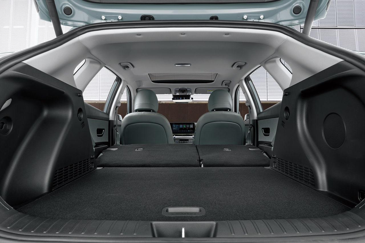 코나 하이브리드 내부, 코나 실내, 코나 크기, 코나 색상, 코나 트렁크