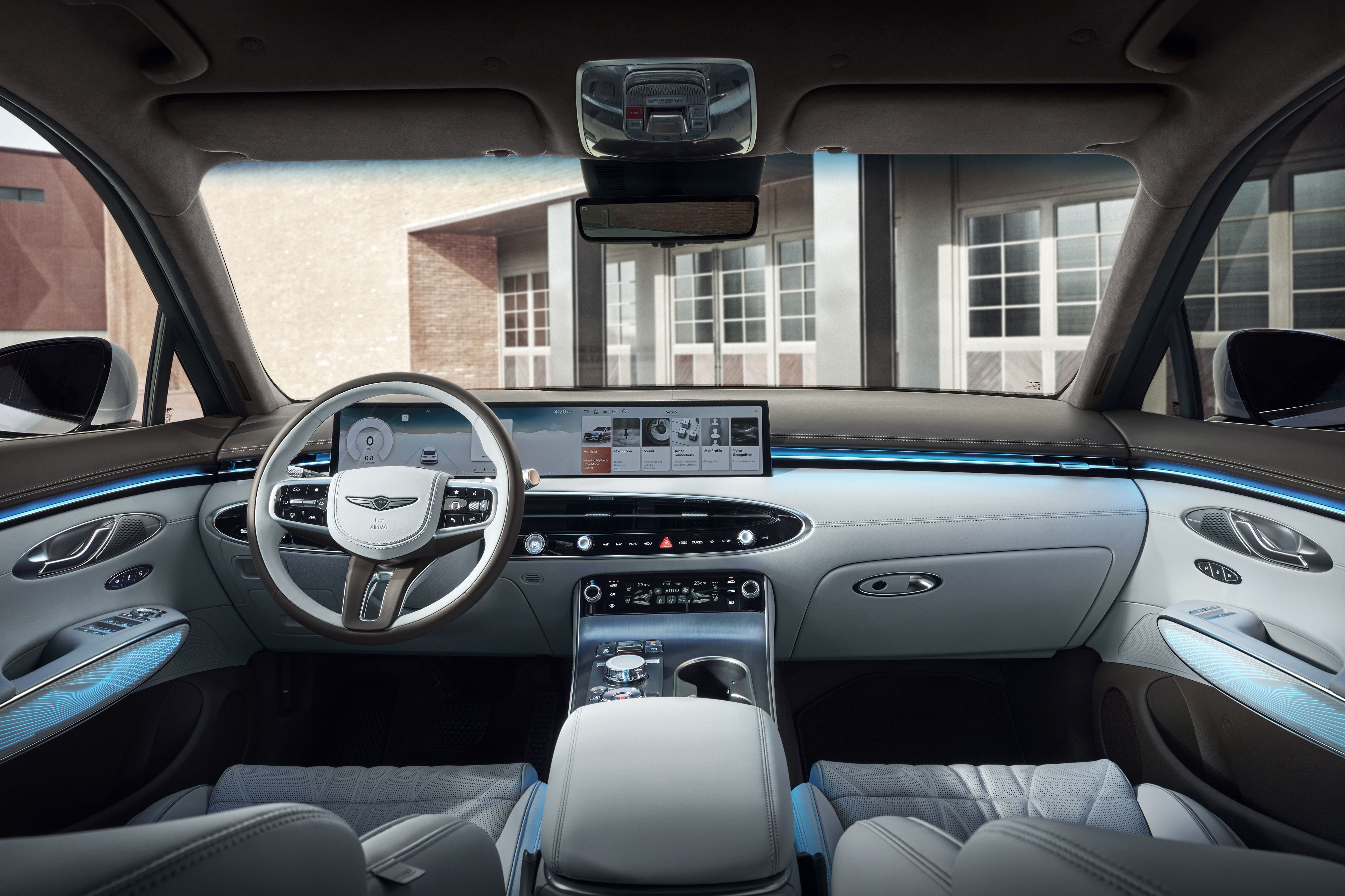 GV70 페이스리프트, GV70 제원, GV70 내부, GV70 가격, GV70 실내