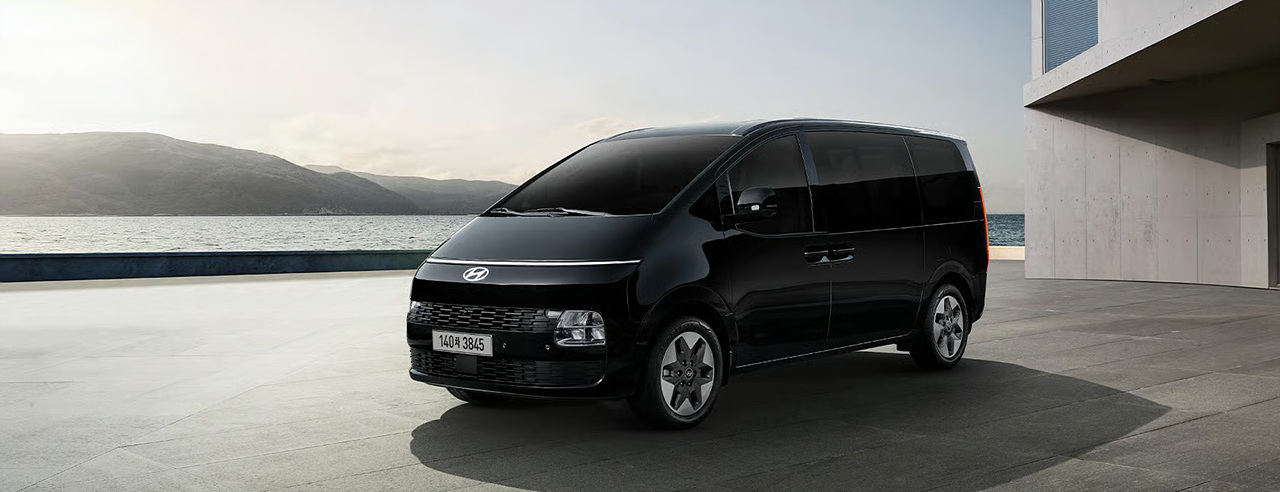 스타리아 실내, 스타리아 내부, 스타리아 크기, 스타리아 트렁크, 스타리아 색상