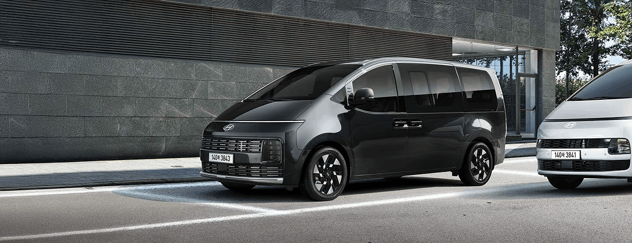 스타리아 실내, 스타리아 내부, 스타리아 크기, 스타리아 트렁크, 스타리아 색상