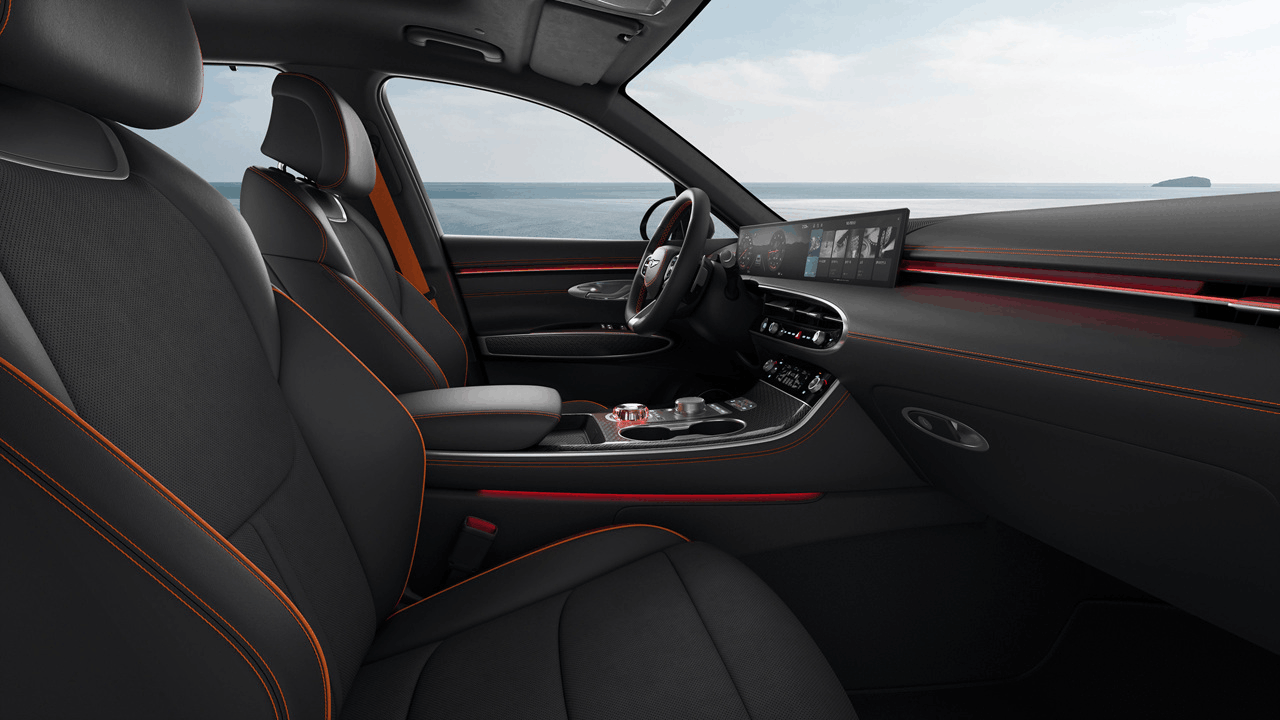 GV70 실내, GV70 내부, GV70 색상, GV70 시트, GV70 트렁크