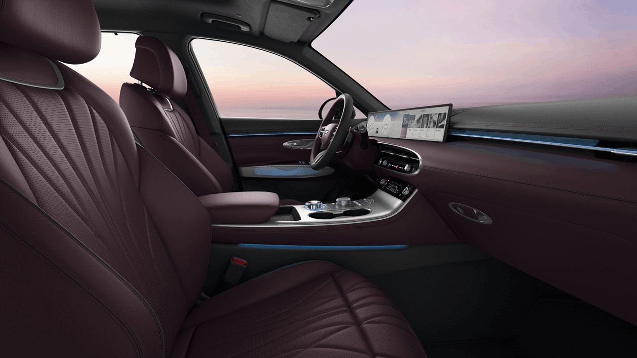 GV70 실내, GV70 내부, GV70 색상, GV70 시트, GV70 트렁크